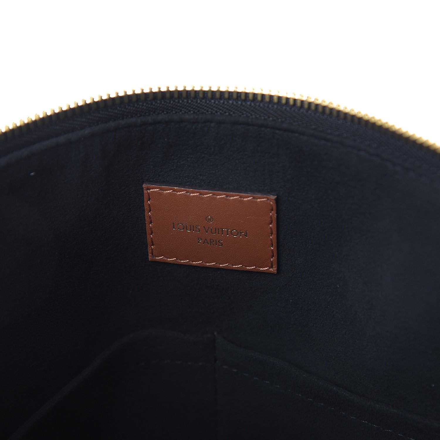 Louis Vuitton Monogram V Tote MM Black 5 of 8