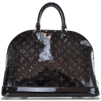 Louis Vuitton Vernis Alma GM Amarante 1 of 9