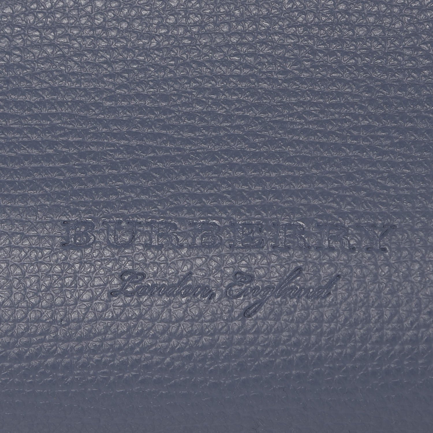 Burberry Calfskin Haymarket Check Medium Reversible Tote Blue 10 of 11