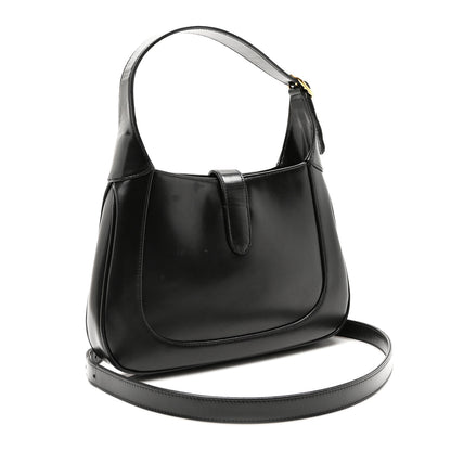 Gucci Boarded Dyana Lux Calfskin Small Jackie 1961 Hobo Black 3 of 10