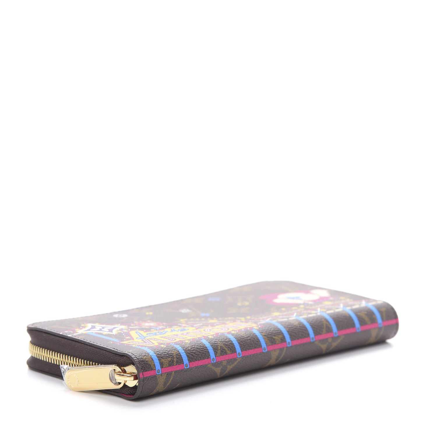 Monogram 2020 Christmas Animation Zippy Wallet Pivoine