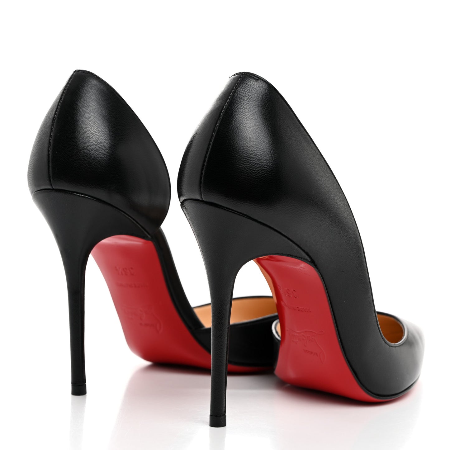 Shiny Nappa Iriza 100 Pumps 36.5 Black