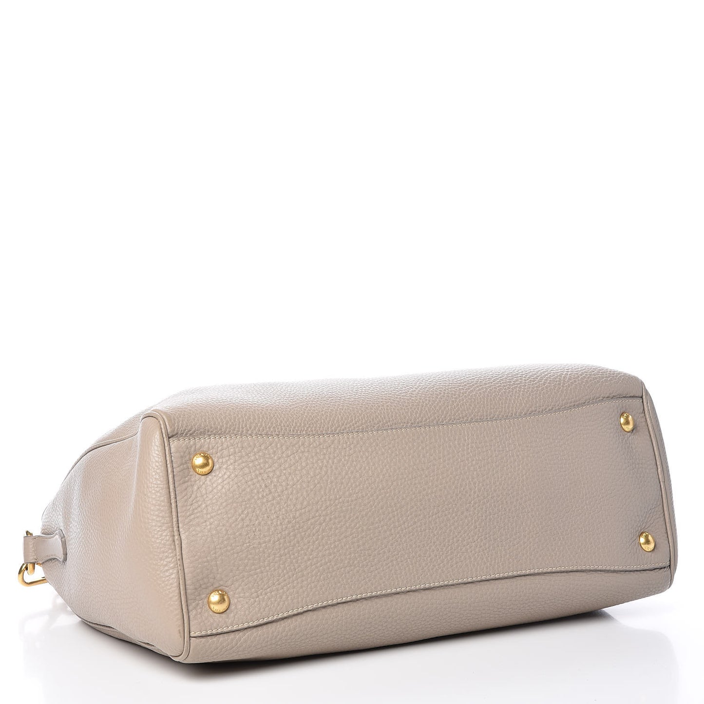Vitello Daino Bauletto Tote Pomice