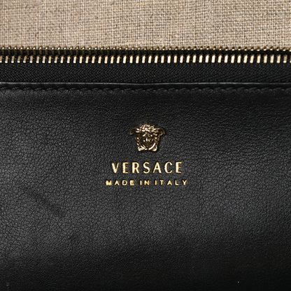 Versace Calfskin Large Palazzo Empire Bag Black 8 of 13