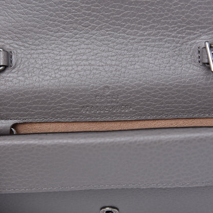 Gucci Dollar Calfskin Crystal Super Mini Dionysus Shoulder Bag Dusty Grey Black Diamond 6 of 10