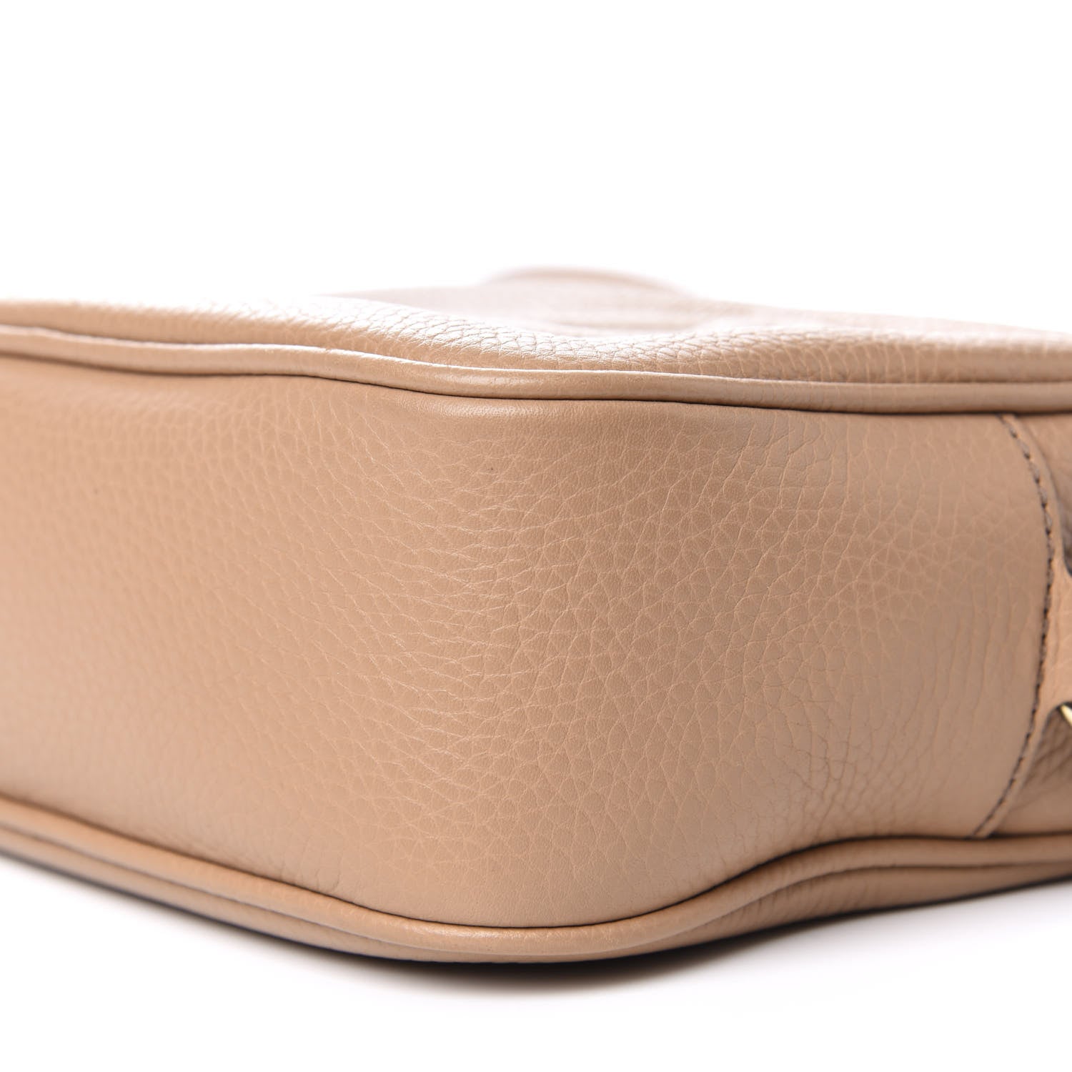 Gucci Pebbled Calfskin Small Soho Disco Bag Rose Beige 8 of 9