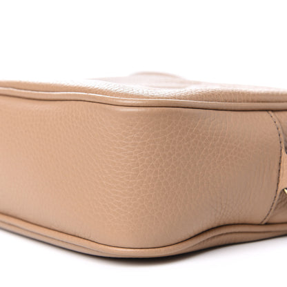 Gucci Pebbled Calfskin Small Soho Disco Bag Rose Beige 8 of 9