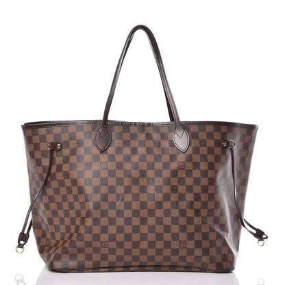 Louis Vuitton Damier Ebene Neo Neverfull GM 3 of 19