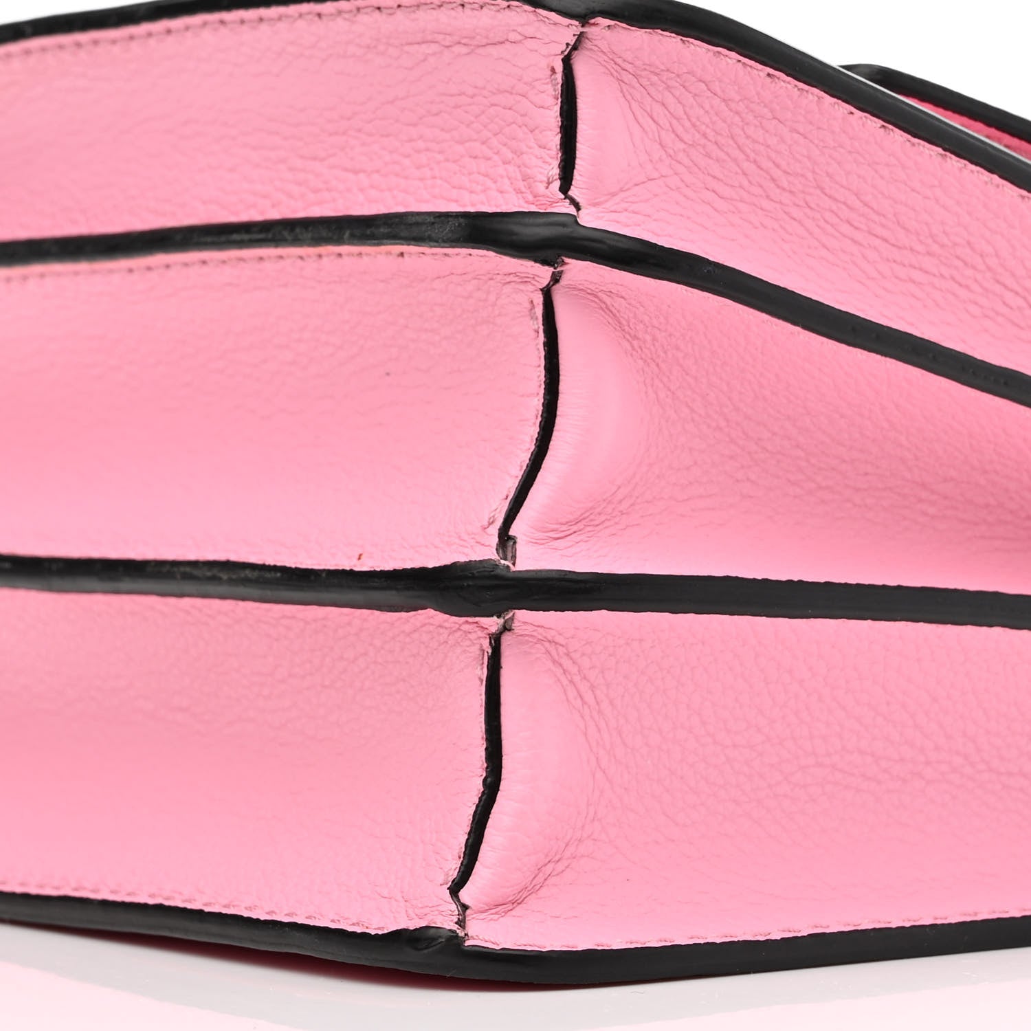 Versace Grained Calfskin La Medusa Shoulder Bag Pink 9 of 13
