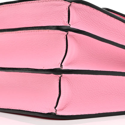 Versace Grained Calfskin La Medusa Shoulder Bag Pink 9 of 13