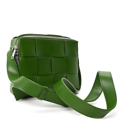 Bottega Veneta Calfskin Maxi Intrecciato Cassette Camera Bag Avocado 3 of 10