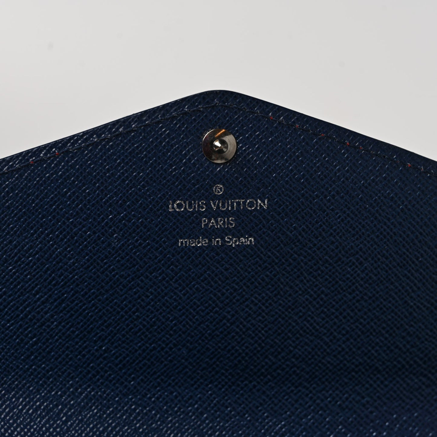 Epi Sarah Wallet NM Denim Red
