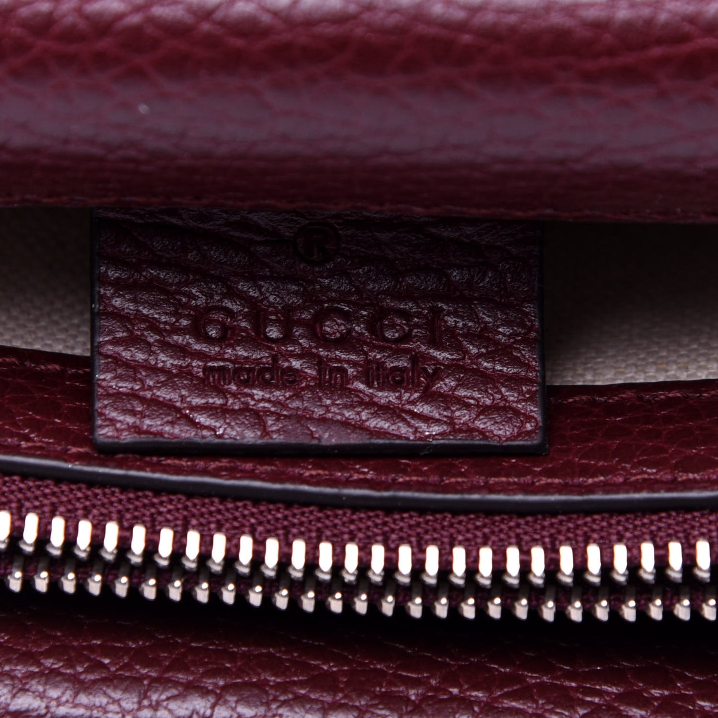 Dollar Calfskin Crystal Small Dionysus Shoulder Bag Vintage Bordeaux