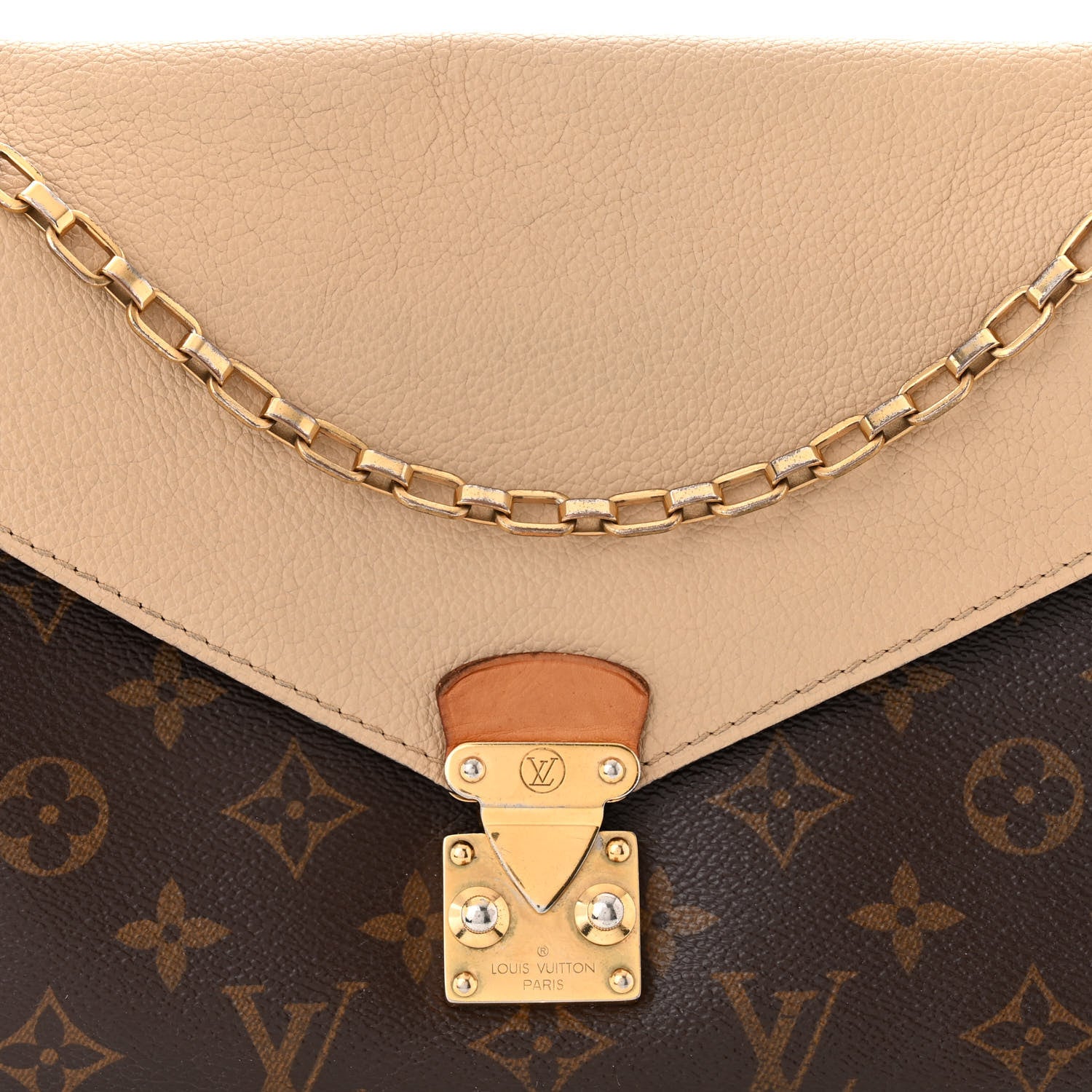 Louis Vuitton Monogram Pallas Chain Dune 8 of 16