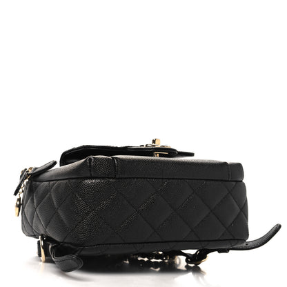 Chanel Caviar Quilted Small CC Day Backpack Black 4 of 10