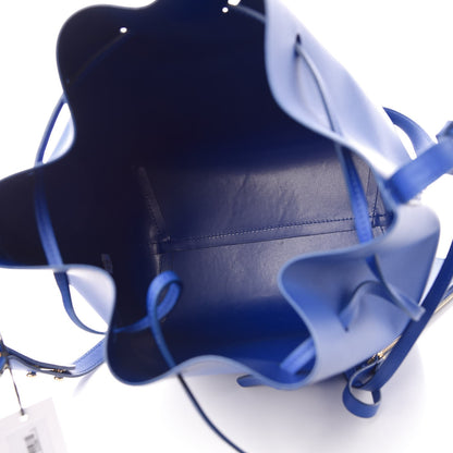 Mansur Gavriel Calfskin Bucket Bag Royal 6 of 9