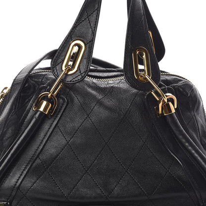 Chloe Sheepskin Quilted Small Paraty Black 9 of 9