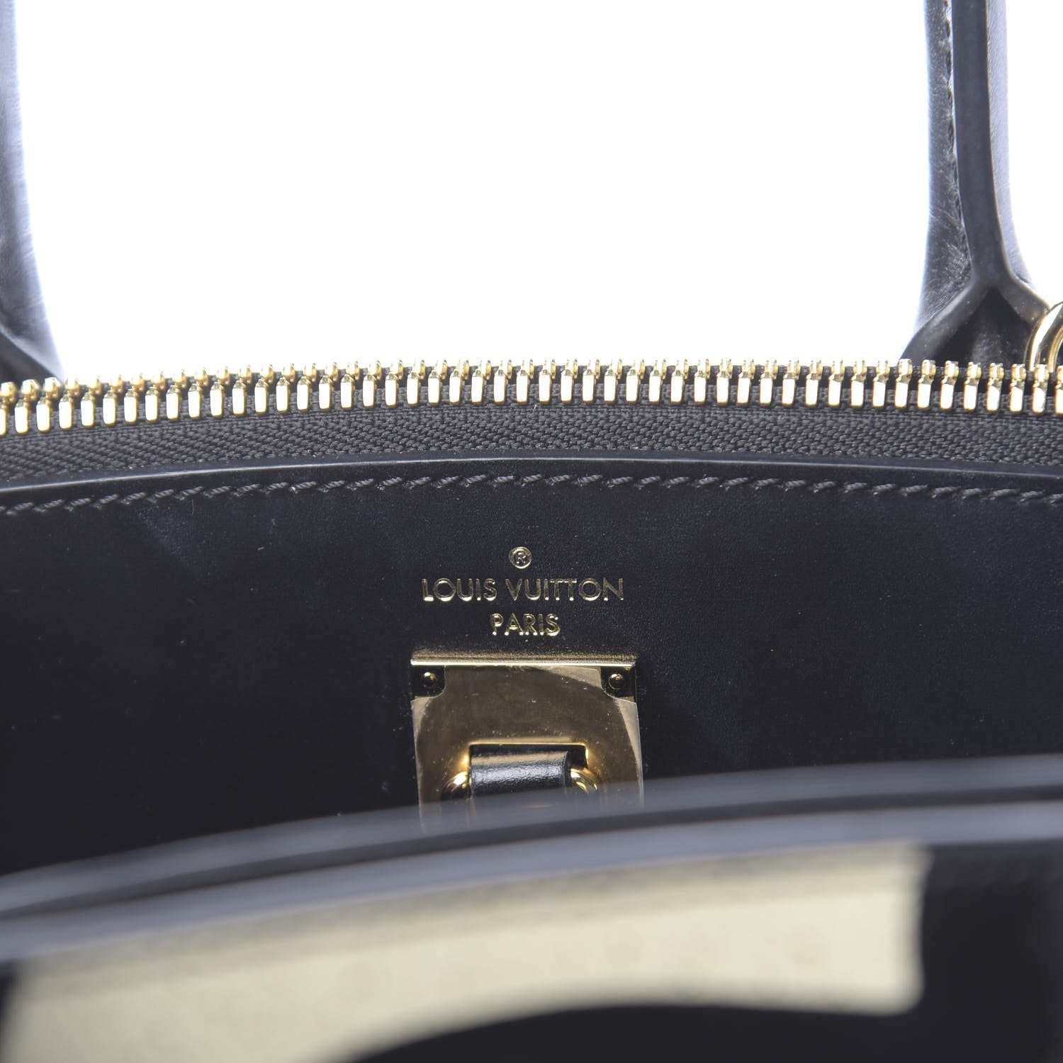 Louis Vuitton Calfskin Tribal City Steamer MM White Black 6 of 10