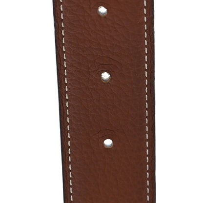 Hermes Box Togo 32mm H Belt 85 34 Black Gold 4 of 6