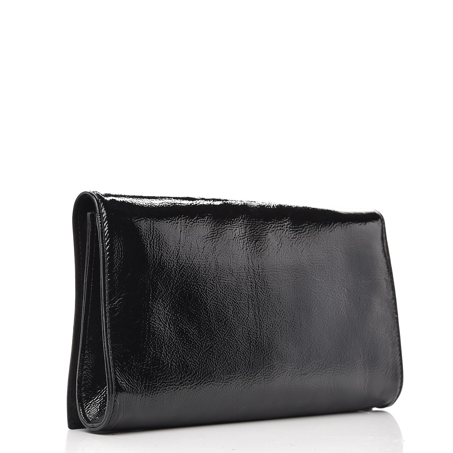 Gucci Soft Patent Medium Soho Clutch Black 3 of 10