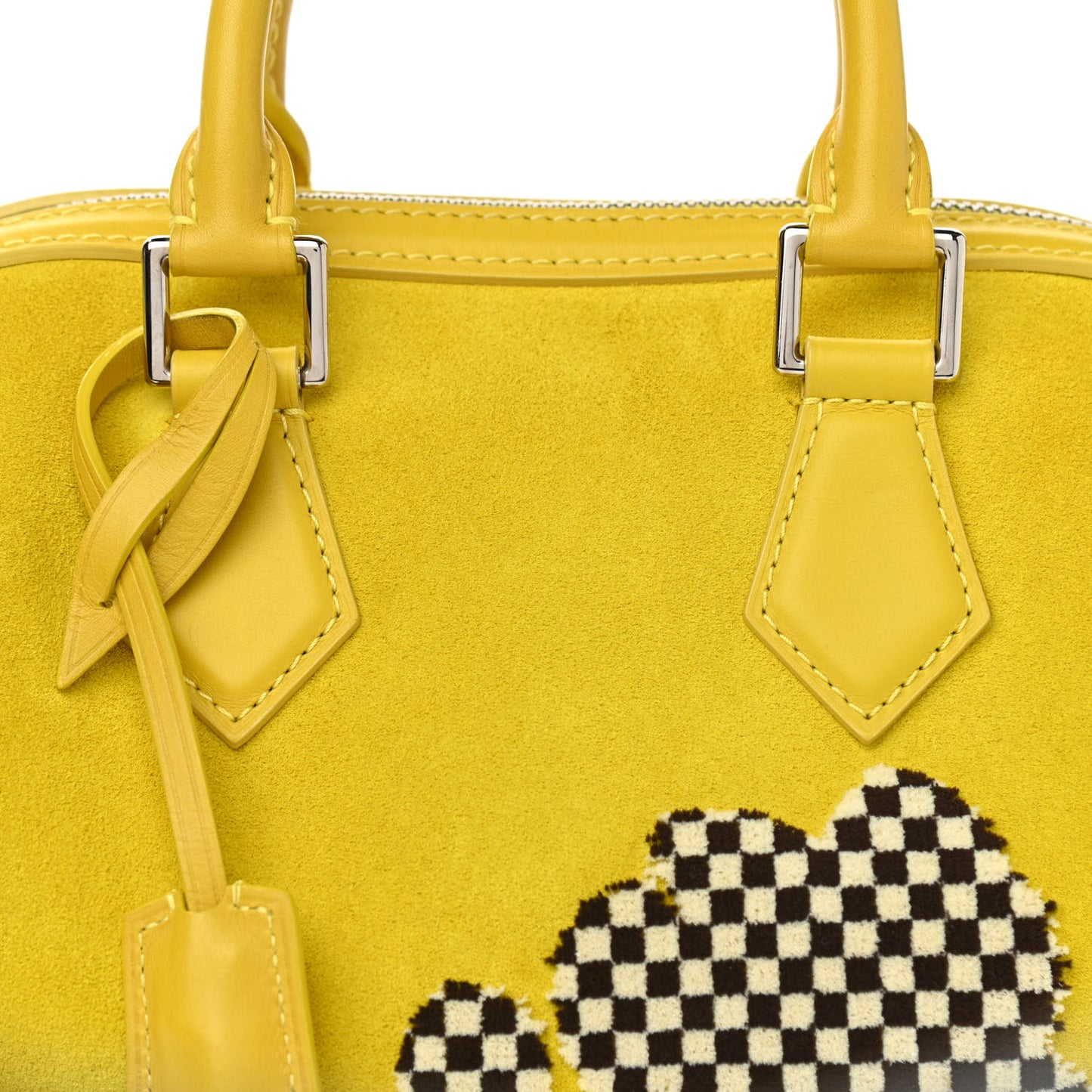 Suede Cubic Illusion Fleur Speedy Cube PM Yellow