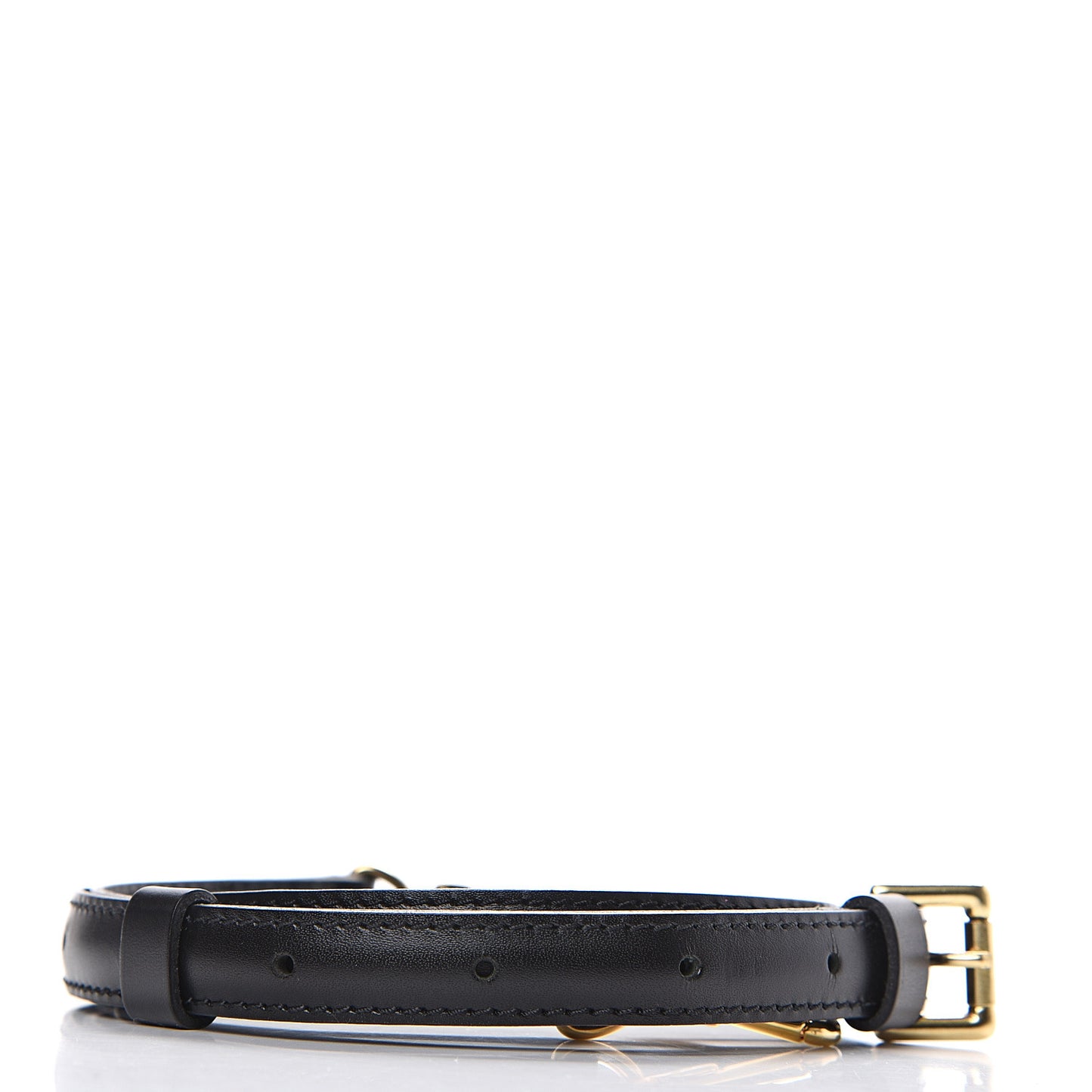 Calfskin 16mm Adjustable Shoulder Strap Black