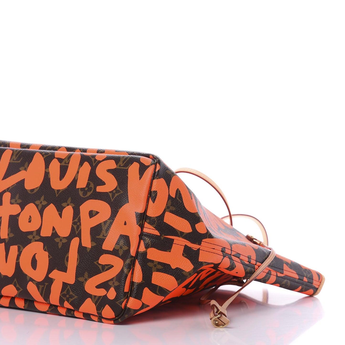 Monogram Graffiti Neverfull GM Orange