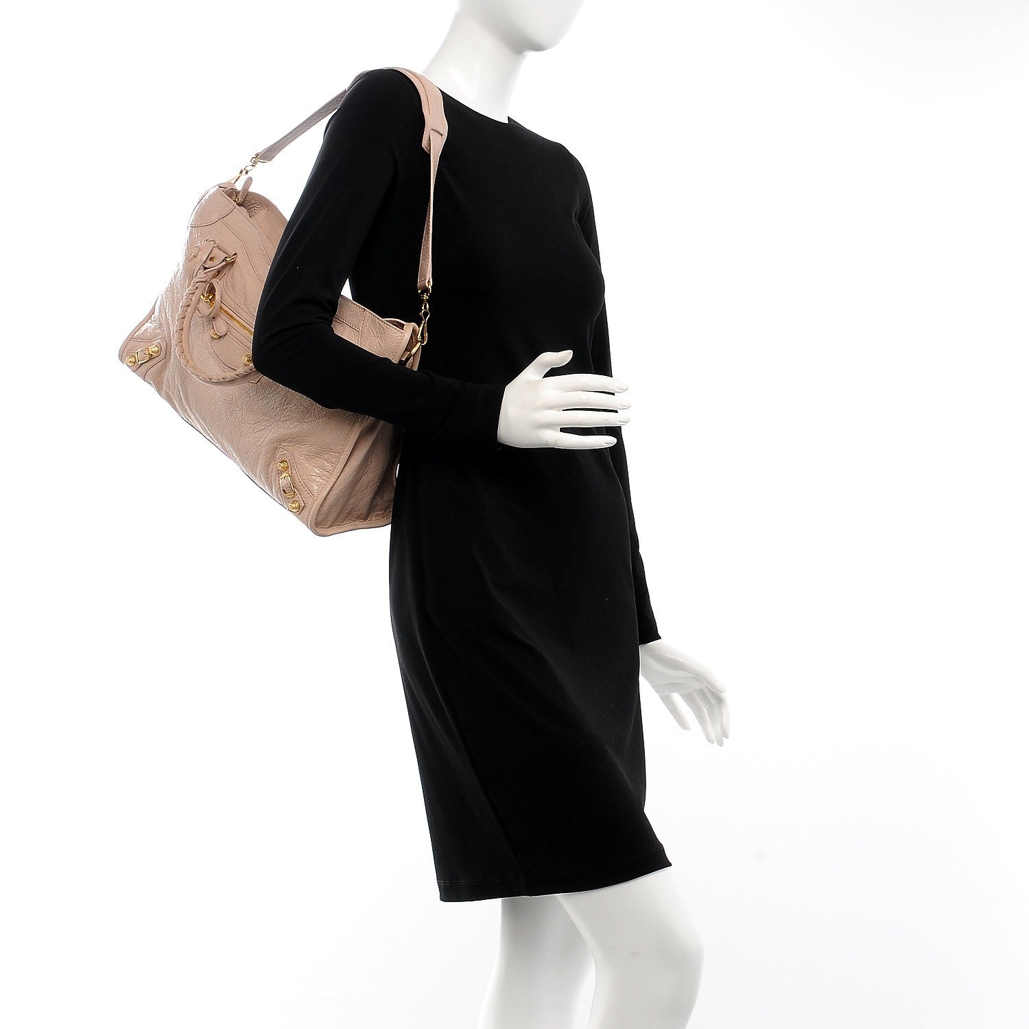 Balenciaga Agneau Giant 12 Gold Hardware City Rose Aubepine Rose Light 4 of 8