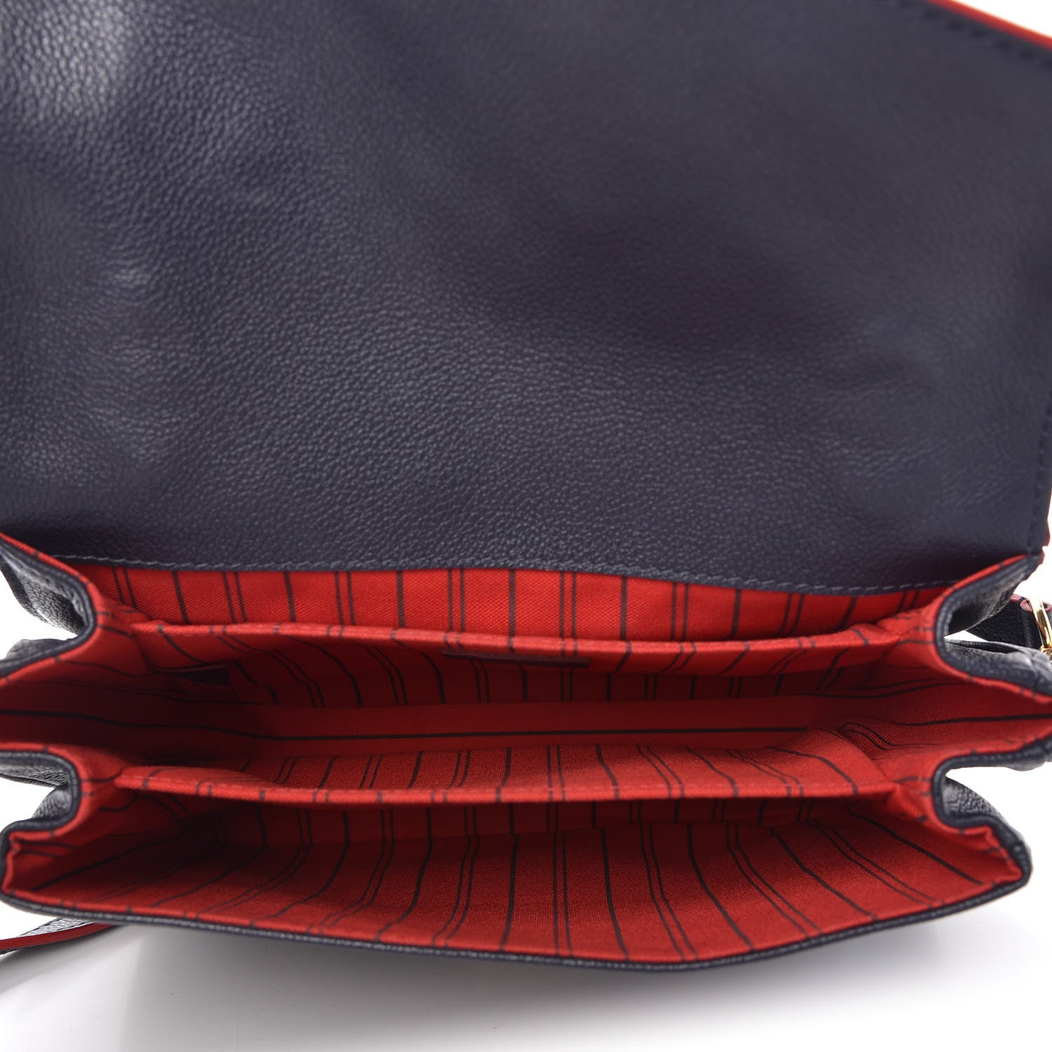 Louis Vuitton Empreinte Pochette Metis Marine Rouge 5 of 9