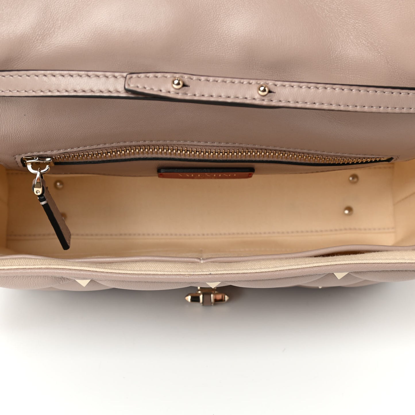 Nappa Candystud Crossbody Poudre