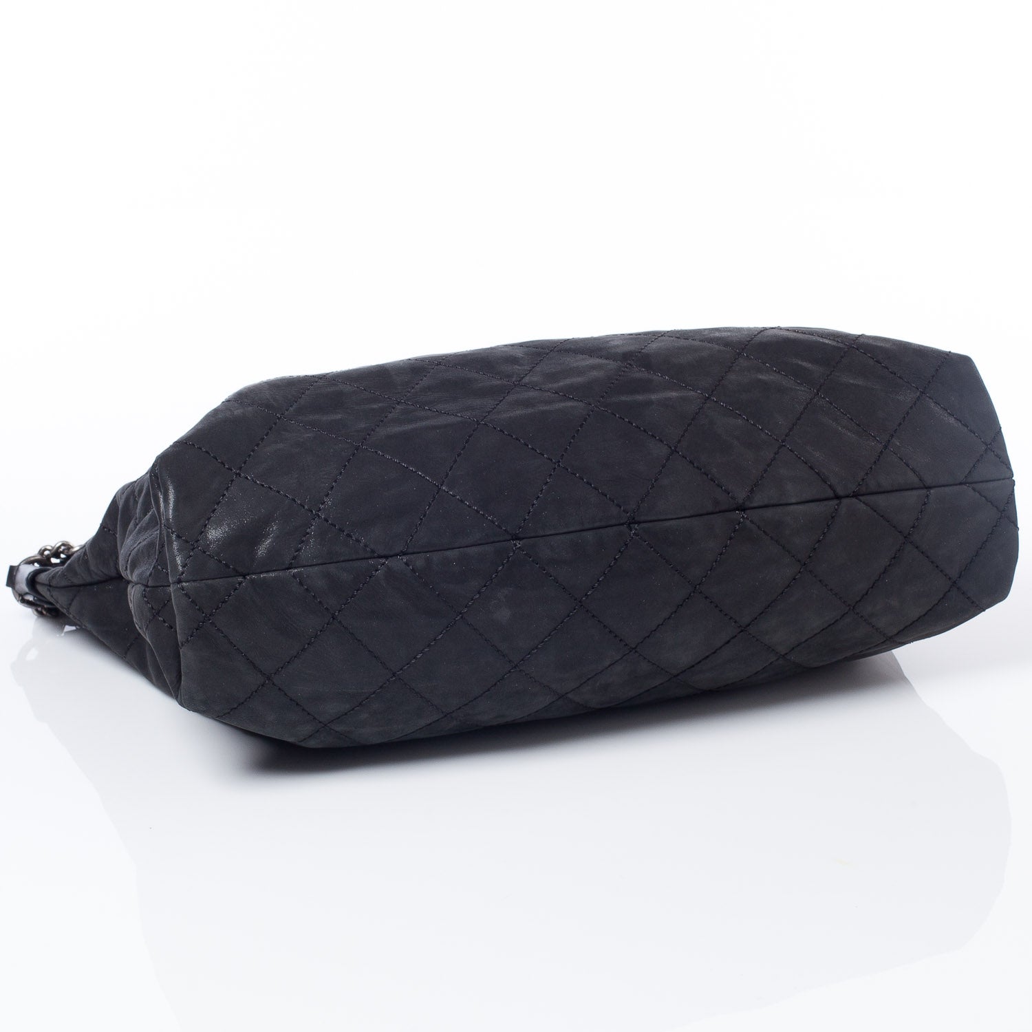 Chanel Iridescent Calfskin Coco Daily Hobo Black 6 of 10