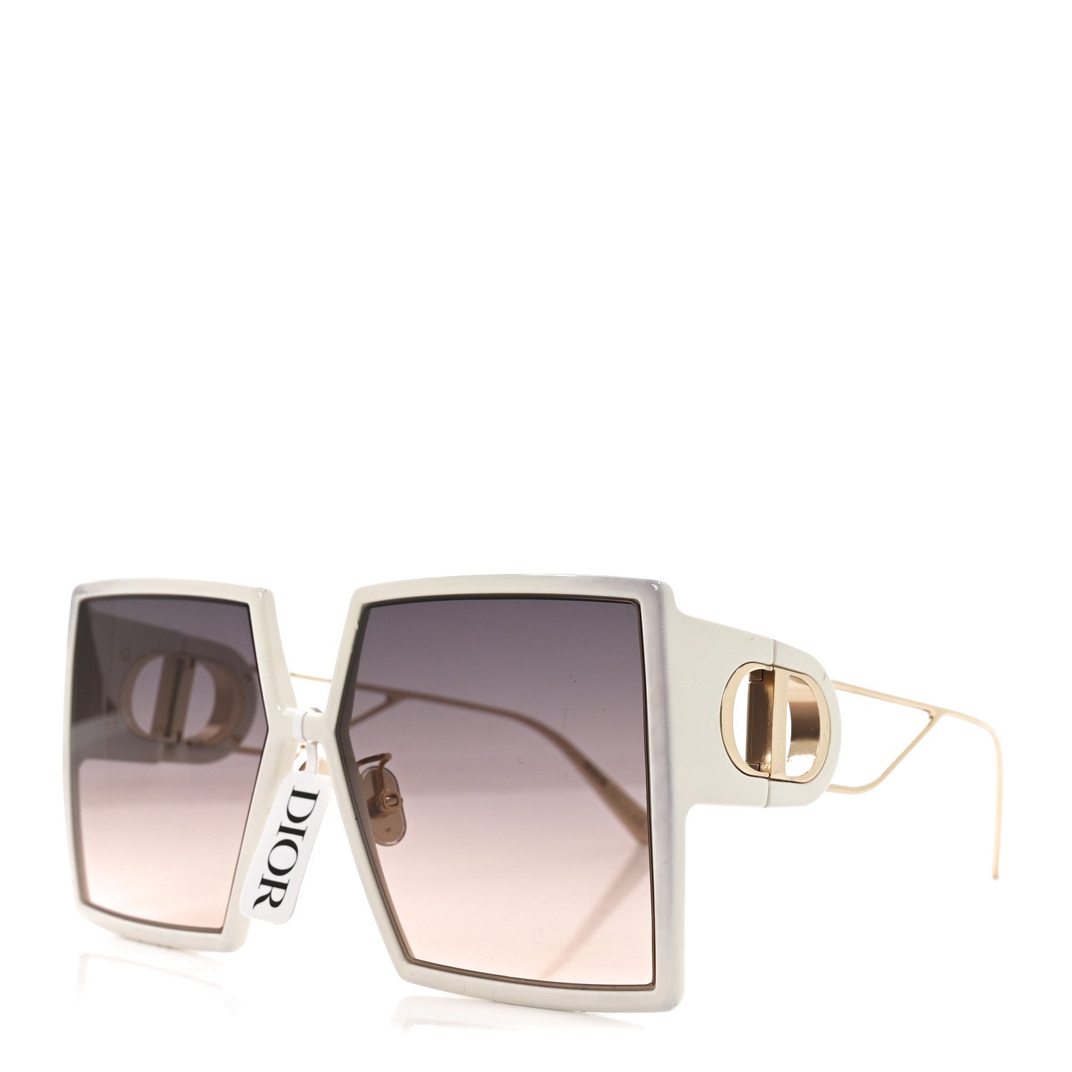 Christian Dior Square 30 Montaigne SU Sunglasses White 2 of 14