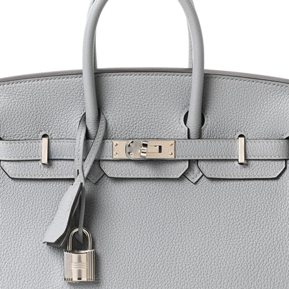 Hermes Togo Birkin 25 Gris Pantin 8 of 11