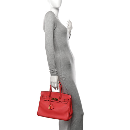 Hermes Togo Birkin 30 Rose Jaipur 2 of 13
