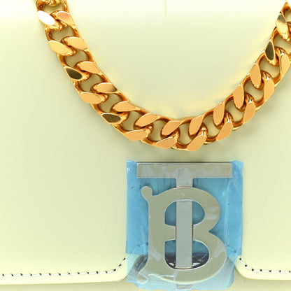 Burberry Calfskin TB Chain Belt Bag Pale Sage 7 of 11