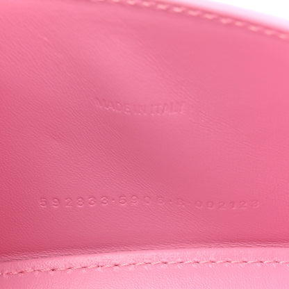 Balenciaga Shiny Calfskin Crocodile Embossed Hourglass Top Handle Bag XS Sweet Pink 7 of 12