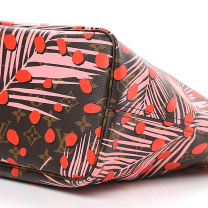 Louis Vuitton Monogram Jungle Dots Neo Neverfull MM Sugar Pink Poppy 8 of 14