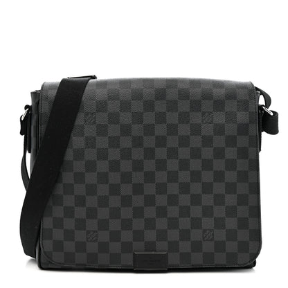 Louis Vuitton Damier Graphite District MM 1 of 9