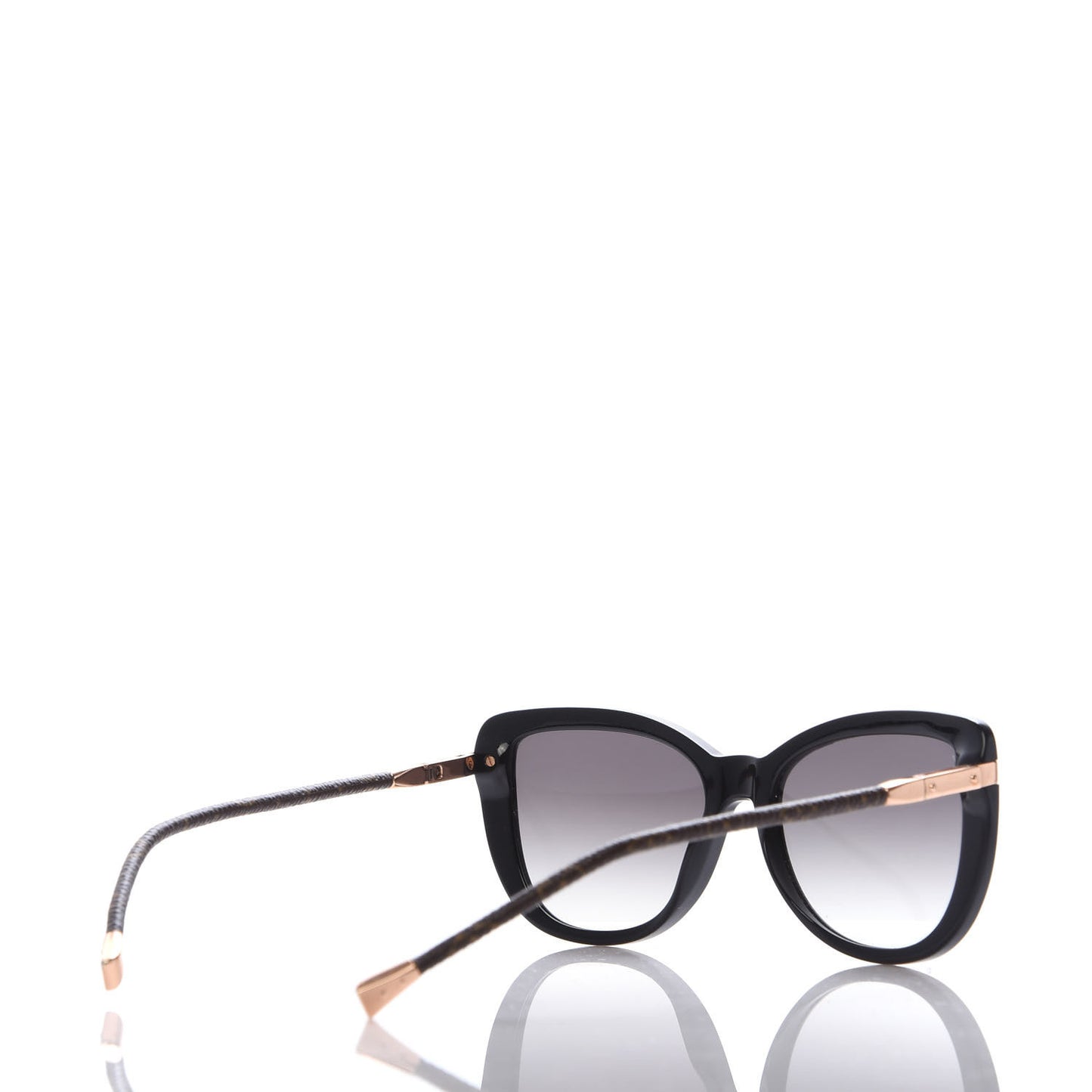 Monogram Acetate Charlotte Sunglasses Z0781E Black