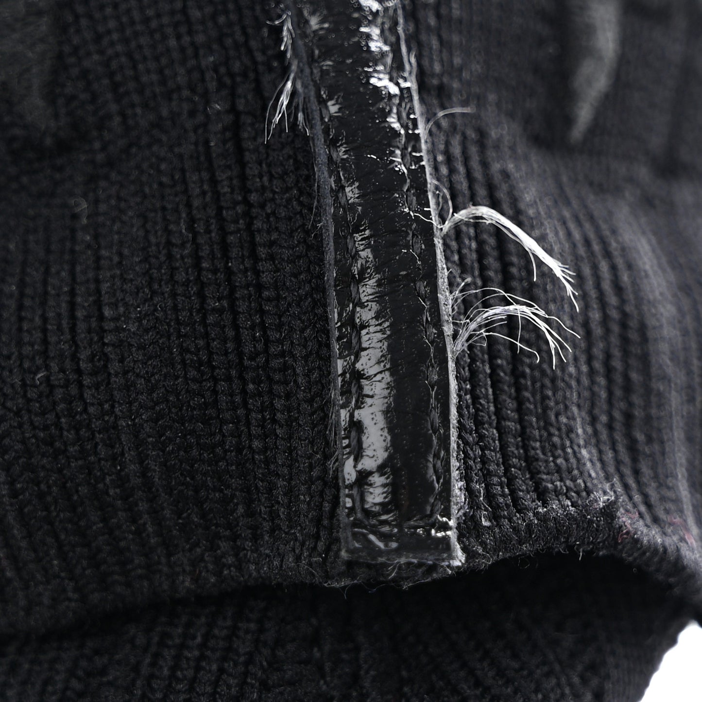 Monogram Stretch Fabric Silhouette Ankle Boots 40 Black