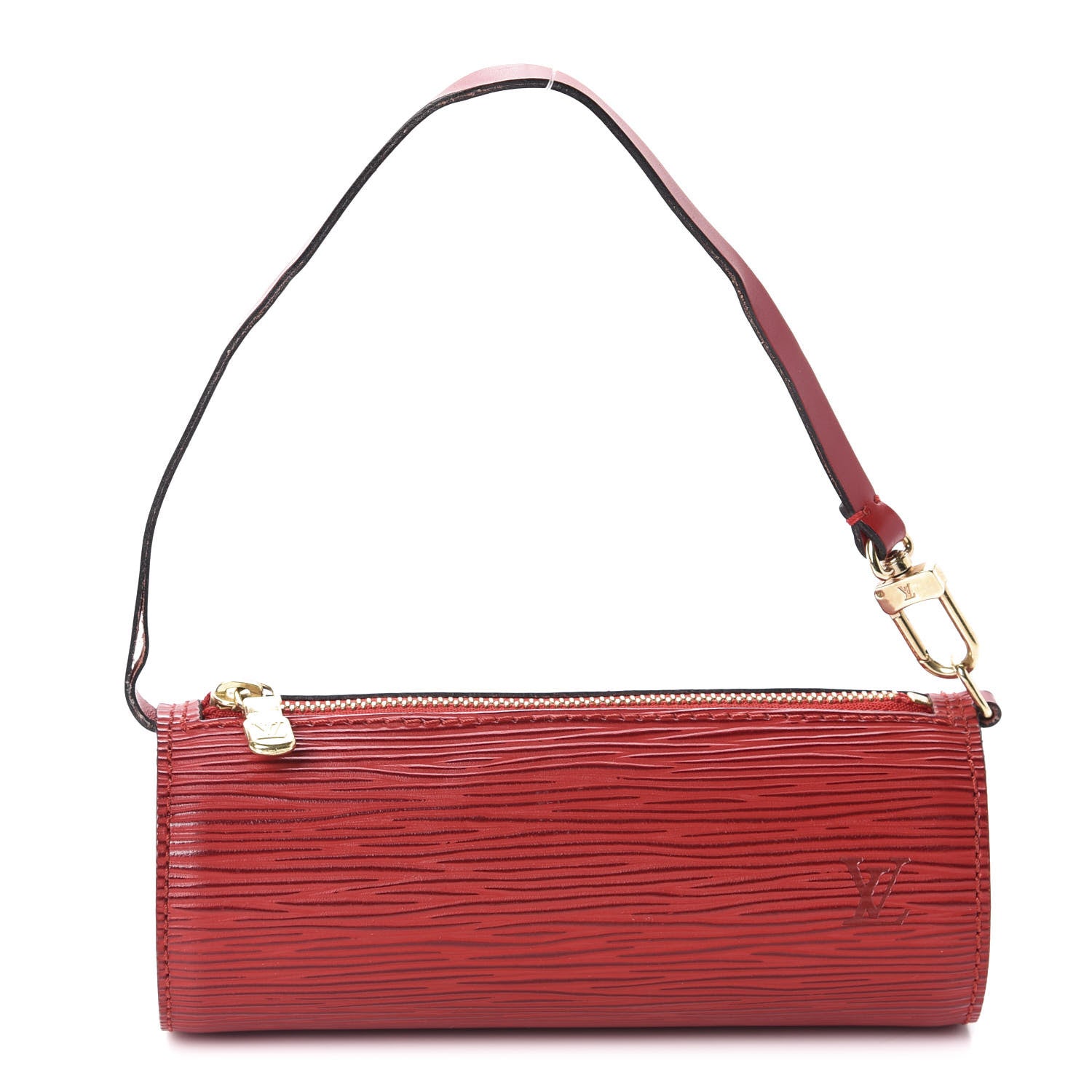 Louis Vuitton Epi Soufflot Pochette Castillan Red 1 of 9