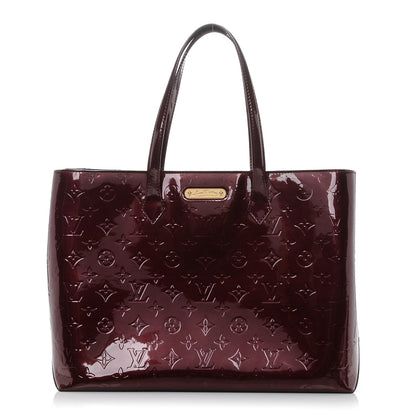 Louis Vuitton Vernis Wilshire MM Rouge Fauviste 1 of 10