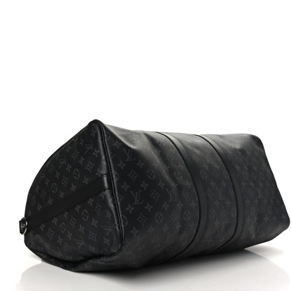 Louis Vuitton Monogram Eclipse Keepall Bandouliere 55 4 of 11