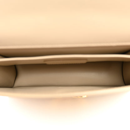 Christian Dior Smooth Calfskin 30 Montaigne Flap Bag Beige 5 of 9