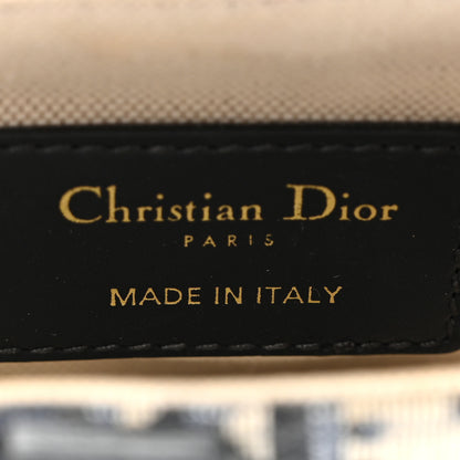 Christian Dior Oblique Mini Saddle Bag Blue 5 of 8