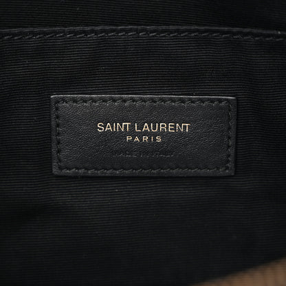 Saint Laurent Grain De Poudre Monogram Belt Bag Black 6 of 10