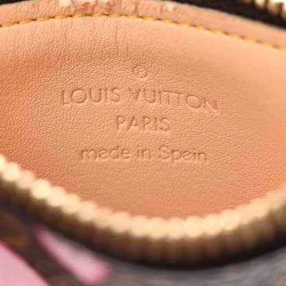 Louis Vuitton Monogram Cherry Blossom Key Pouch Brown 6 of 11