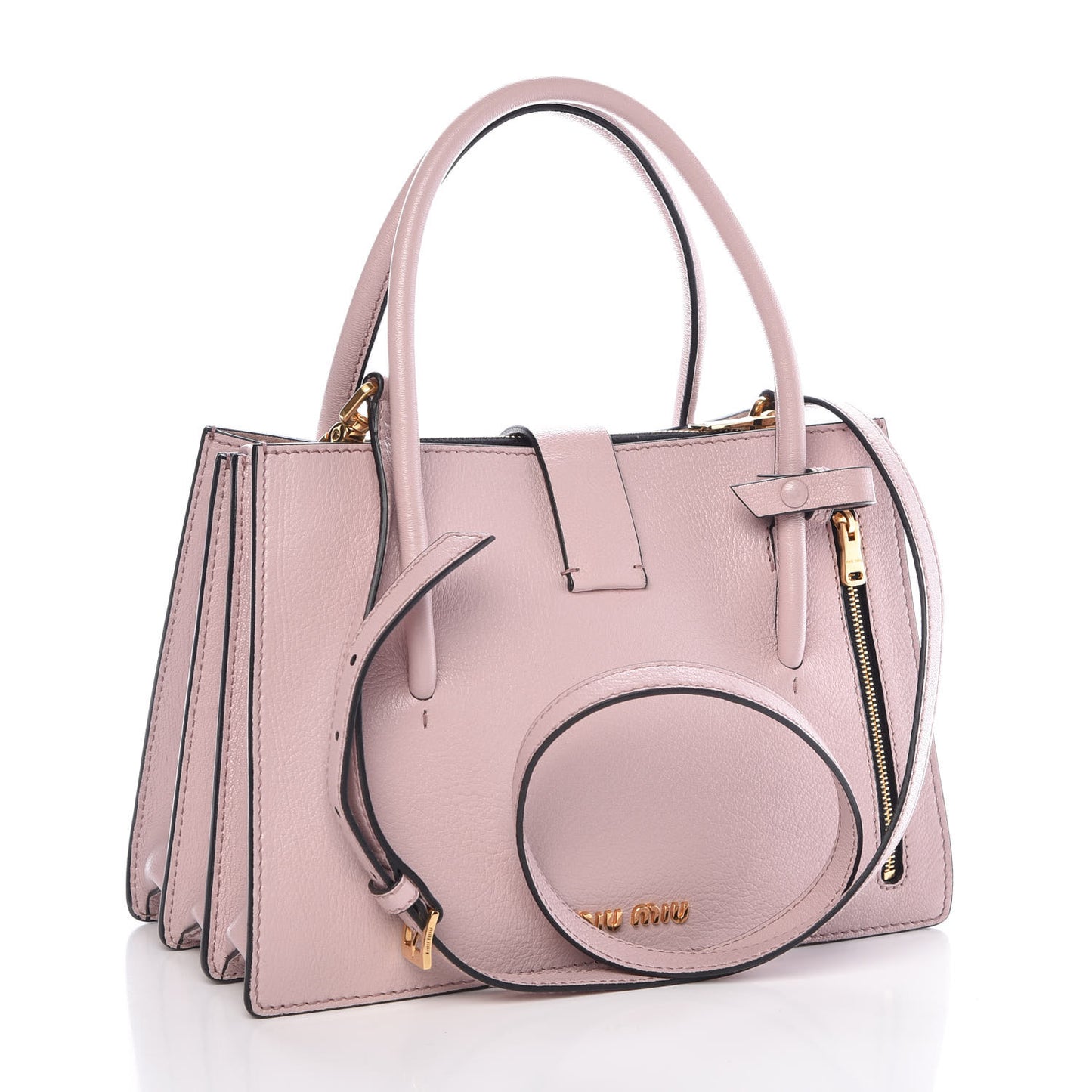 Goatskin Madras Tote Mughetto