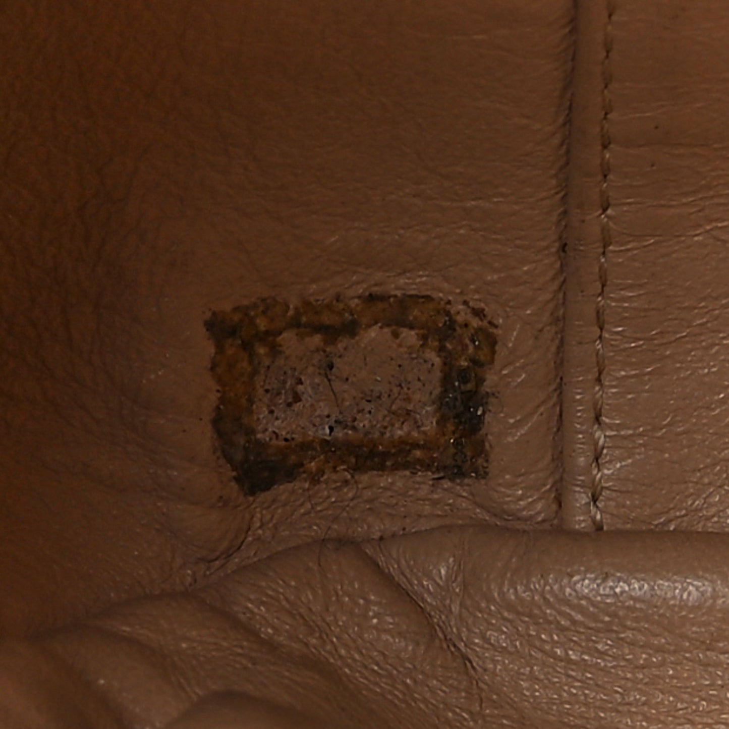 Metallic Deerskin Luxe Ligne Flap  Silver