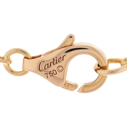 Cartier 18K Pink Gold Diamond XS Hearts and Symbols Necklace 4 of 4